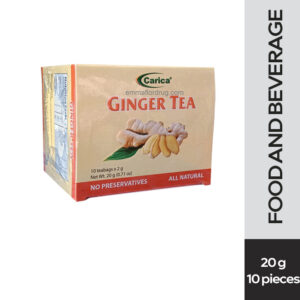 CARICA Ginger Tea Bag 20g - 10s - Image 1