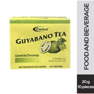 CARICA Guyabano Tea Bag 15g - 10s - Image 1