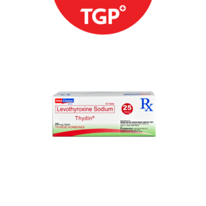 Rx : THYDIN Levothyroxine Sodium Tablet 25 mcg - One Tablet Only - Image 2