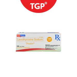 Rx : THYDIN Levothyroxine Sodium Tablet 100 mcg - One Tablet Only - Image 2