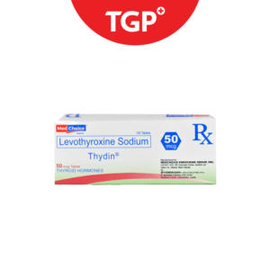 Rx : THYDIN Levothyroxine Sodium Tablet 50 mcg - One Tablet Only - Image 2