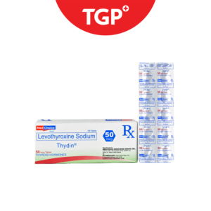 Rx : THYDIN Levothyroxine Sodium Tablet 50 mcg - One Tablet Only - Image 4