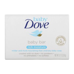 DOVE Baby Bar Rich Moist 90g - Image 1