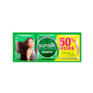 SUNSILK Shampoo Strong & Long Green 15ml